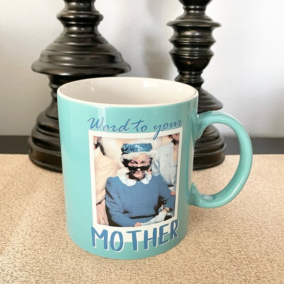 🆕The Golden Girls WORD TO YOUR MOTHER Ceramic Mug - Picture 2 of 4
